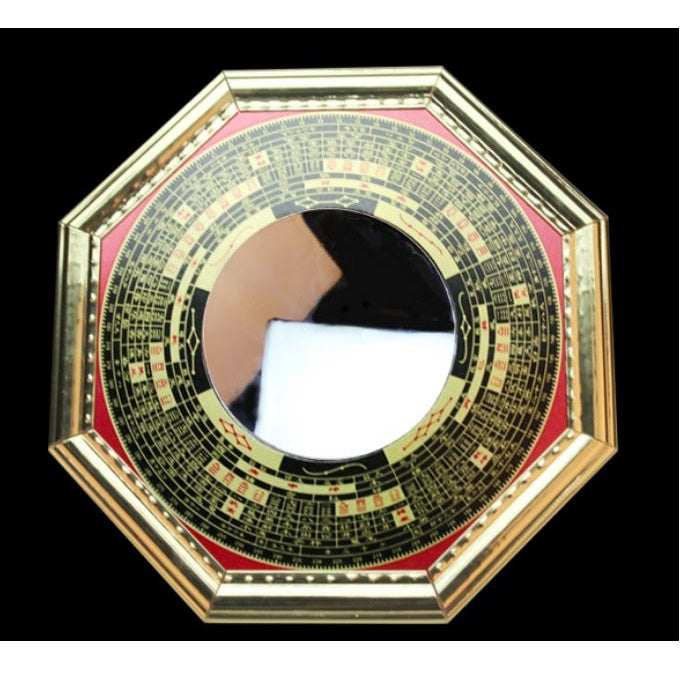 🔥現貨🔥開光八卦鏡門口鎮宅擋煞辟邪招財開運凹凸鏡民俗藝品八卦