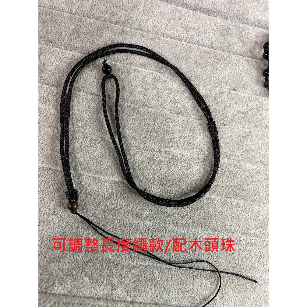🔥現貨🔥平安扣招財避邪防小人天然金曜石吊墜黑曜石金曜石男友生日禮物
