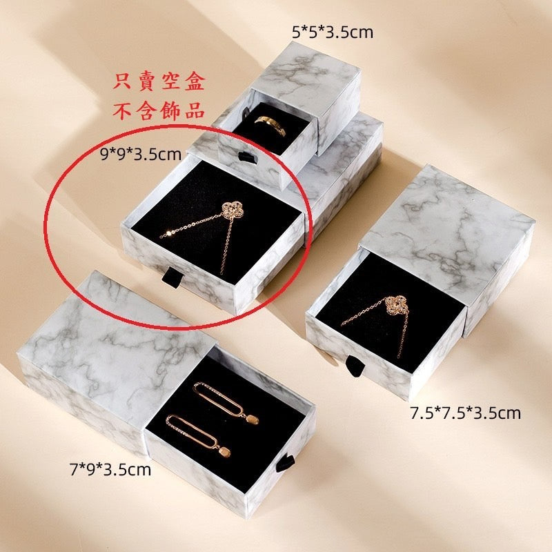 🔥現貨🔥大理石紋飾品包裝盒手鍊戒指項鍊耳環耳釘首飾盒復古小清新首飾盒飾品盒包裝盒蝦皮購物情侶禮物聖誕節情人節【開運堂】