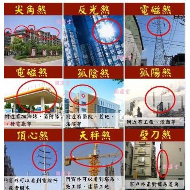 現貨九宮八卦鏡桃木款挂件凸鏡凹鏡平面鏡八卦檔壁刀煞小人探頭煞及多種煞【開運堂】