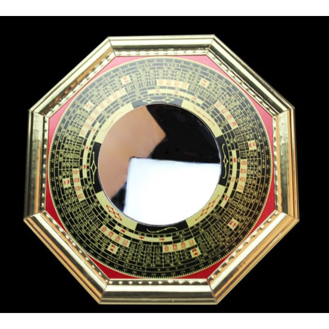 🔥現貨🔥開光八卦鏡門口鎮宅擋煞辟邪招財開運凹凸鏡民俗藝品八卦