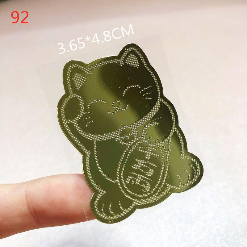 🔥現貨🔥紫南宮過爐道家文化金屬手機福貼門貼汽車手機辦公桌隨身金屬貼紙蝦皮購物情侶「飾品批發」
