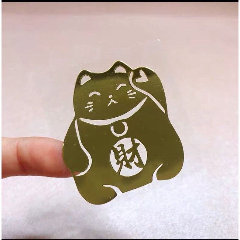 🔥現貨🔥【化煞金屬貼紙】紫南宮過爐五帝錢門對門文昌塔八卦貔貅解決隱形門貼門對電梯廁所臥室吉祥中國結金屬貼