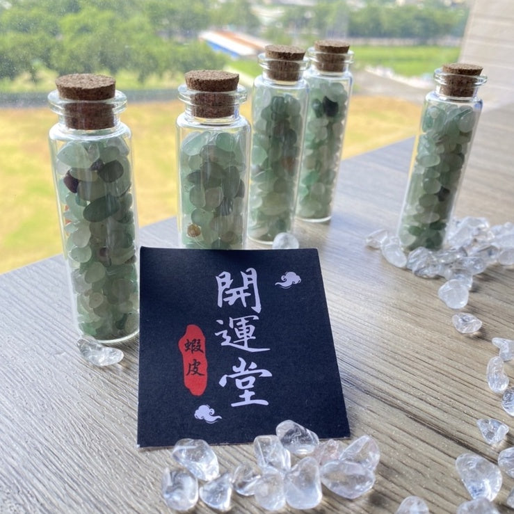 🔥現貨🔥七脈輪水晶玻璃瓶能量水晶綜合能量碎石水晶刪除負能量增強磁鐵防小人避邪招財招桃花