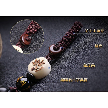 🔥現貨🔥【鑰匙扣】天然黑曜石平安扣保平安汽車鑰匙扣包掛鑰匙圈天然水晶飾品吉祥物情侶聖誕節情人節生日禮物蝦皮購物"飾品批發"