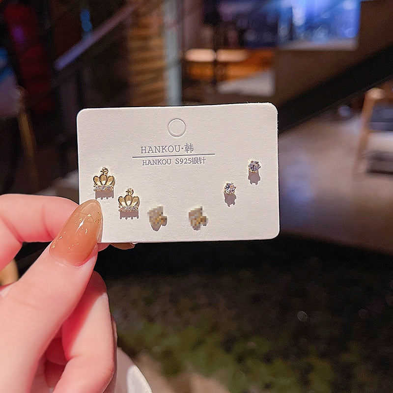 🔥現貨🔥S925銀針多款潮韓式耳針耳環甜美夏天耳針耳釘情侶聖誕節情人節禮物閨蜜蝦皮購物