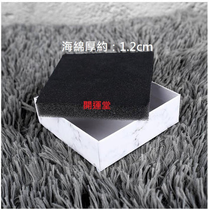 🔥現貨🔥大理石紋飾品包裝盒手鍊戒指項鍊耳環耳釘首飾盒復古小清新首飾盒飾品盒包裝盒蝦皮購物情侶禮物聖誕節情人節【開運堂】